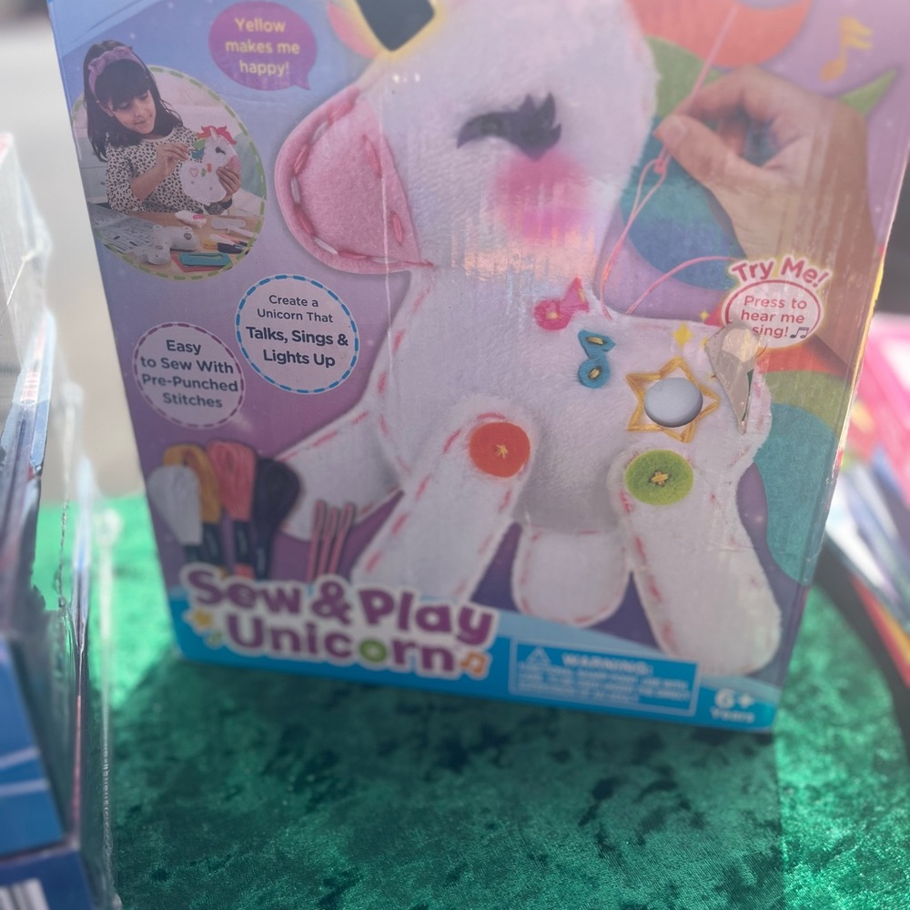 Sew & Play Unicorn Toy Kit - Multicolor